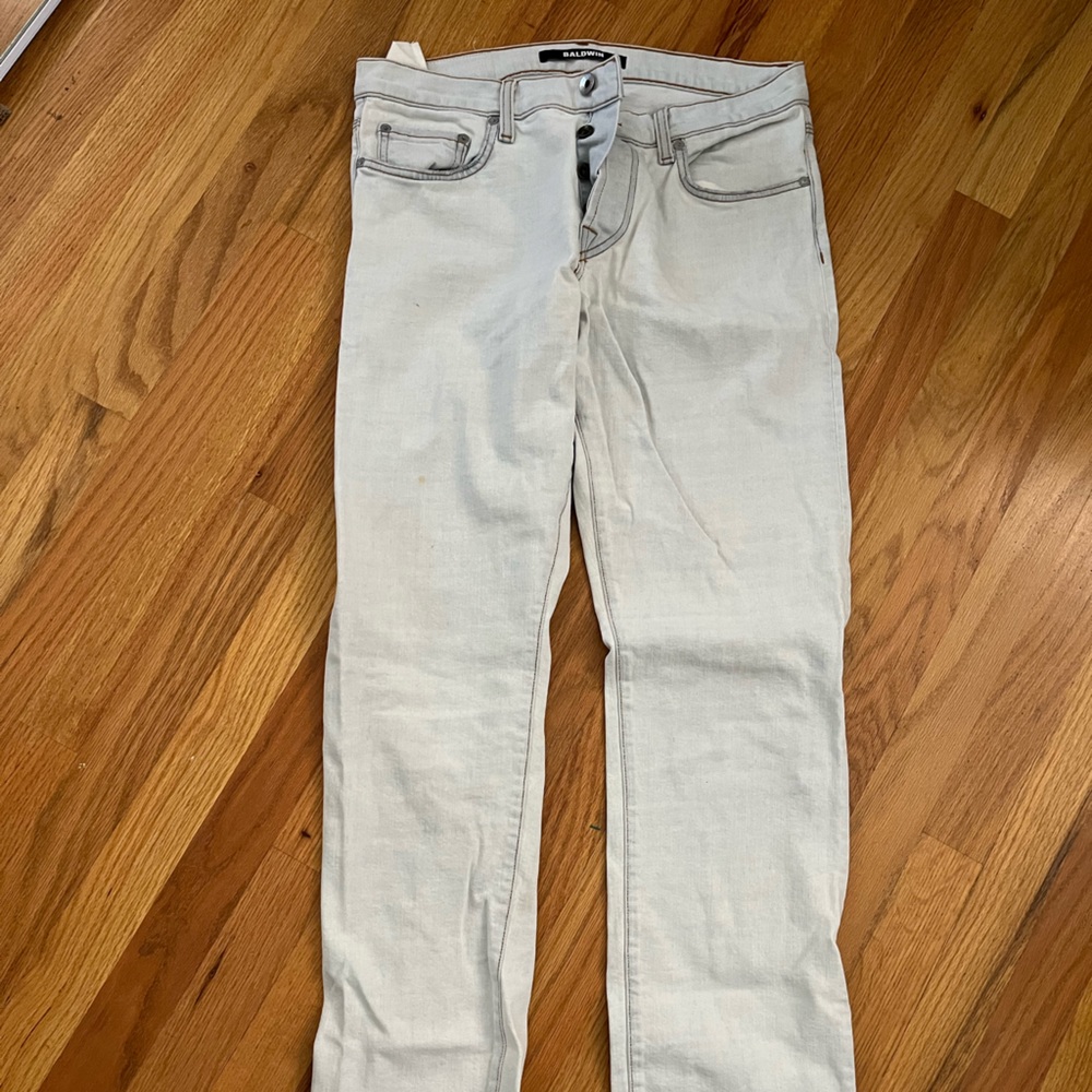 Mens Baldwin light wash jeans size 32